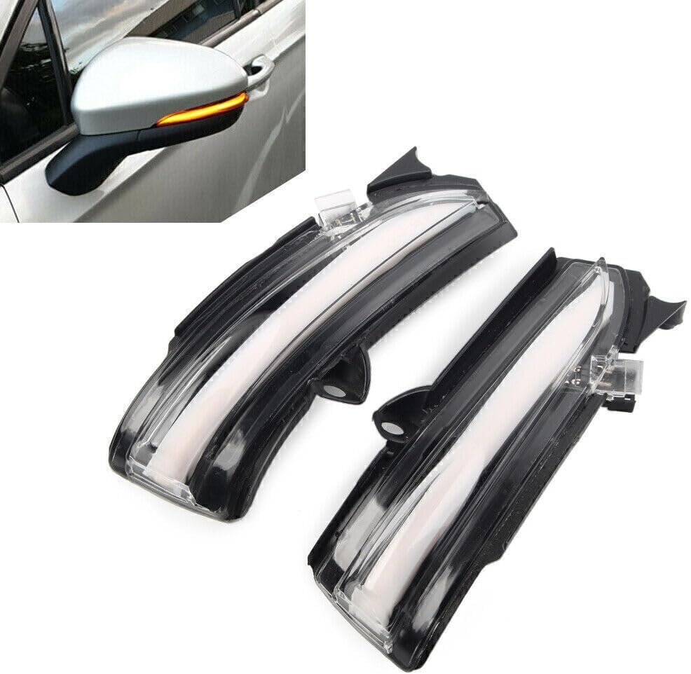 ya 4 8.10 for Ford Mondeo 2014-18 2015 16 Dynamic LED Turn Signal Light Mirror Indicator