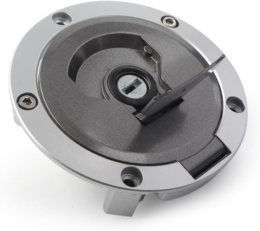 ya 4 8.10 Motor Fuel Gas Cap Tank Lock w/Key for Honda MSX125 2016-2019 CBR1000RR 18-19