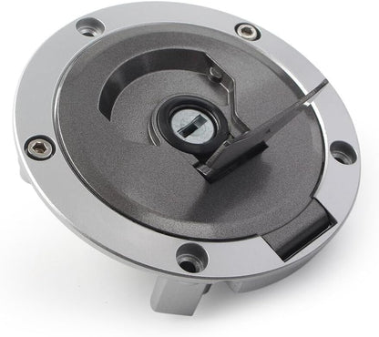 ya 4 8.10 Motor Fuel Gas Cap Tank Lock w/Key for Honda MSX125 2016-2019 CBR1000RR 18-19