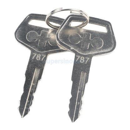 ya 16 10.20 baidi 2PC #787 Ignition Keys for Excavator Dozer Heavy Equipment