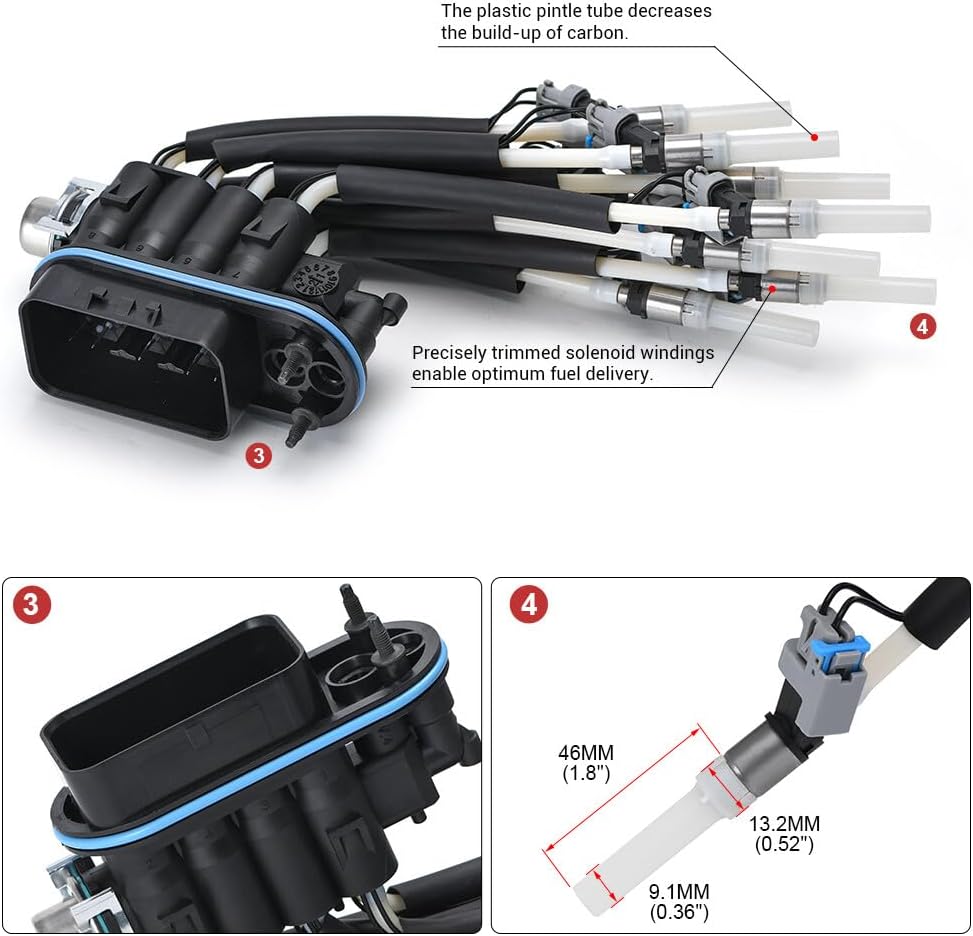 ya 10 9.16 baidi Central Port Fuel Spider Injector Injection For 96-02 for Chevrolet for GMC V8 5.7L 5.0L
