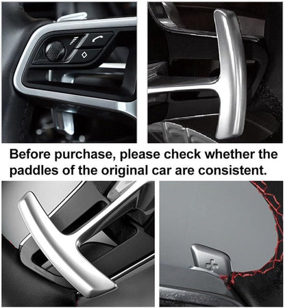 ya 28 10.13 zhengce Fit for Porsche for PANAMERA Macan for Cayenne Steering Wheel Shift Paddle