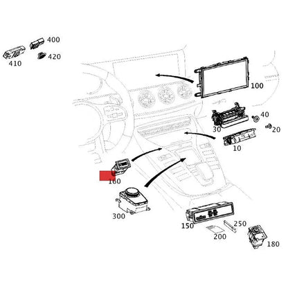 ya 4 8.8 Multimedia Conn.Unit USB Port A2138203200 for Mercedes-Benz E-Class W213 C238 2017-19