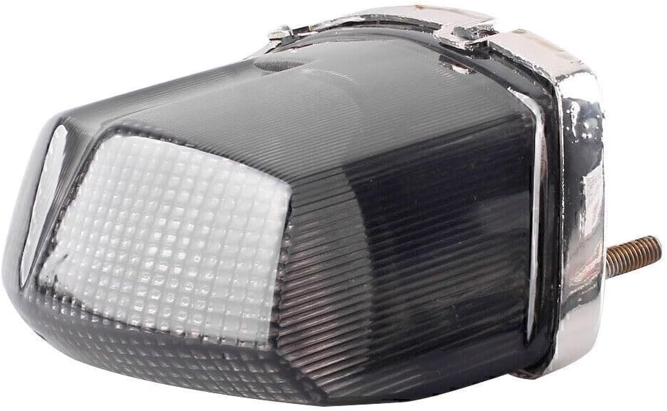 ya 10 9.16 zhengce LED Tail Lamp Turn Signals Smoke Fit for Kawasaki 500 94-96 500R 97-00