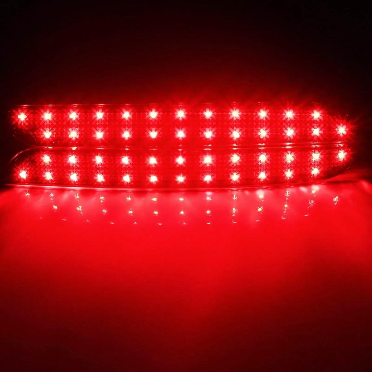 ya 13 9.15 baidi For for BMW F32 F33 4-Series 2012-16 Pre-LCI Smoke Rear Bumper Reflector Tail Lights