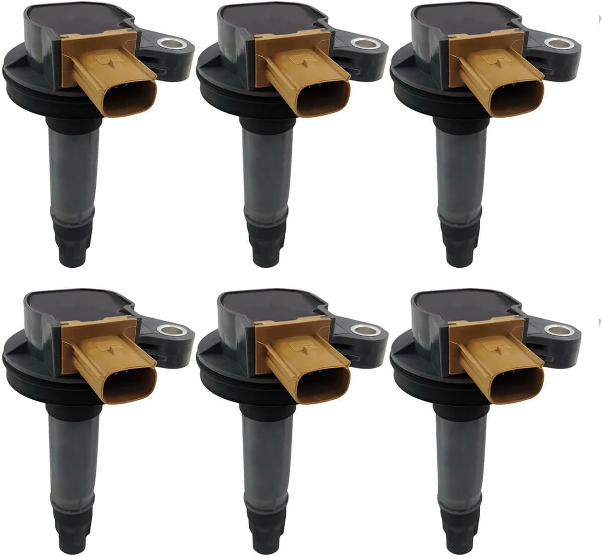 ya 4 8.14 6PCS Quality Ignition Coil for Ford Explorer F-150 Flex Taurus/MKT 3.5L