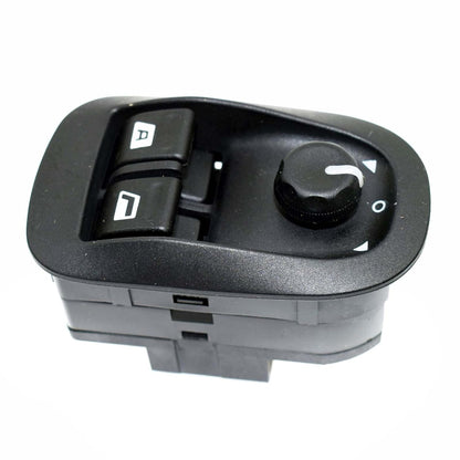 ya 5 8.10 Power Window Switch Master Electric Mirror Button Black for Peugeot 206 306