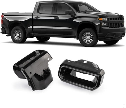 ya 6 8.24 baidi Tips Bezels Black 84434641 for Chevy for Silverado for GMC Sierra 19-24 84434642