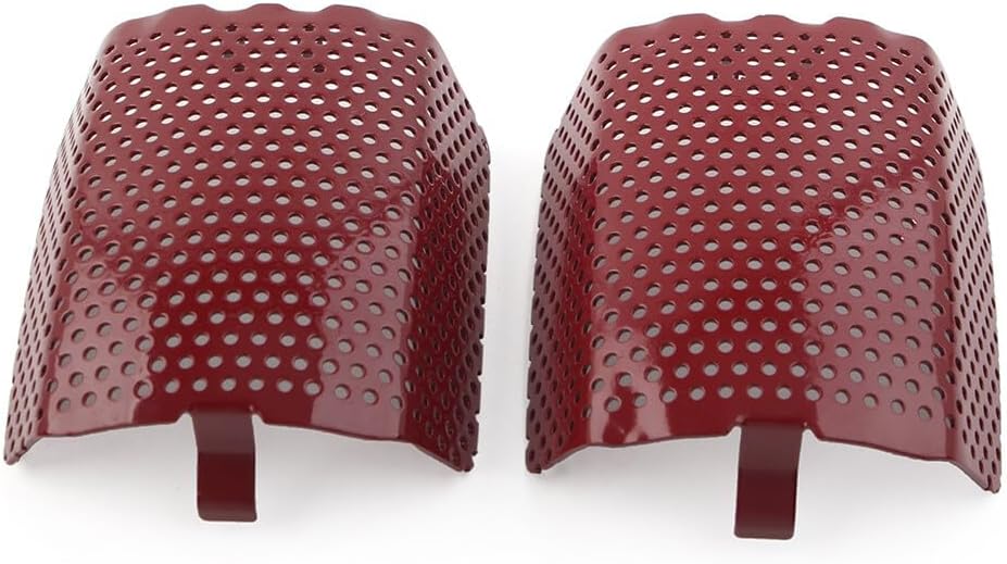 ya 6 8.14 for Harley V-Rod & Touring 2006-2019 Brown Steel Front Caliper Screen Inserts