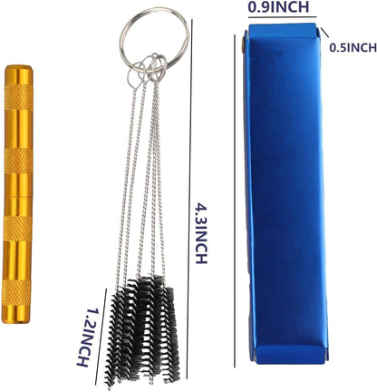 ya 23 10.7 baidi 1 Set Carburetor Carbon Dirt Jet Remove 13 Cleaning Needles 15 Brushes Tool Kit