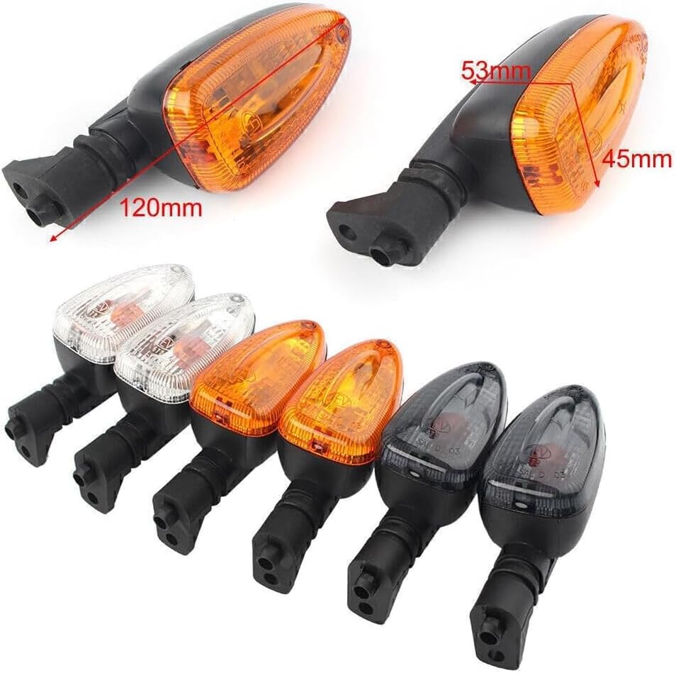 ya 28 10.13 zhengce for BMW K 1200R R 1200GS F 800S F 800GS HP2 2x Turn Signal Indicator Amber