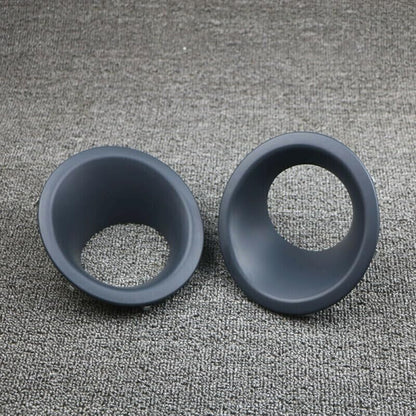ya 10 9.16 zhengce 2x Front Fog Driving Light Bezel Cover for Land Rover LR4 Discovery 4 2010-