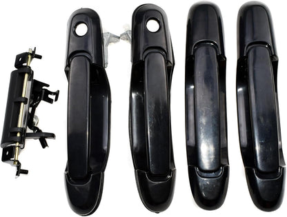 ya 2 8.15 4-Pack Exterior Door Handles + Liftgate Slide for Toyota for Sienna 1998-2003