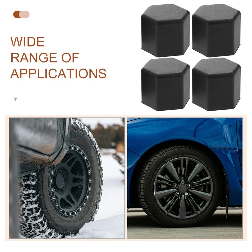 ya 13 9.15 baidi 20 Pcs Wheel Hub Decorative Nut Set Automotive Part Car Lug Nuts