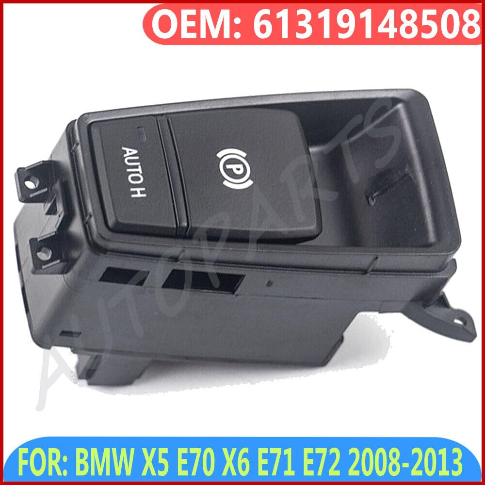 ya 6 8.14 Parking Brake Switch for BMW X5 E70 X6 E71 E72 2008-2013 61319148508