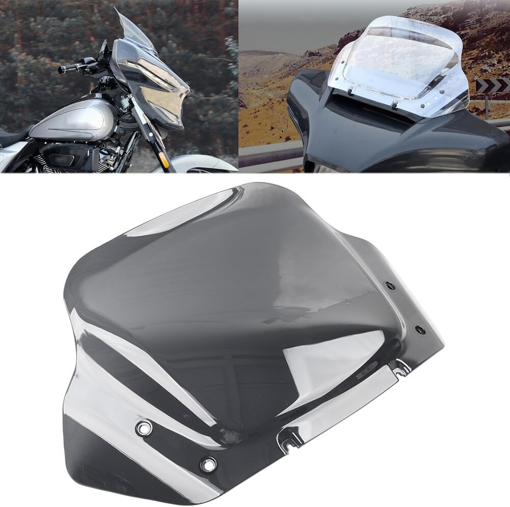 ya 2 8.15 14 Windshield Windsreen Smoke for Harley Street Glide CVO FLHXSE FLHX 2024