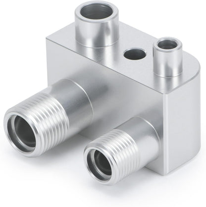 ya 12 10.8 baidi For GM Gen V L86 L83 Engine Swap Conversion A/C Line Compressor Adapter Fitting