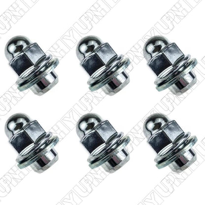 ya 5 8.10 for Mitsubishi Eclipse Galant Lancer Montero for Outlander Wheel Lug Nuts Set of 6