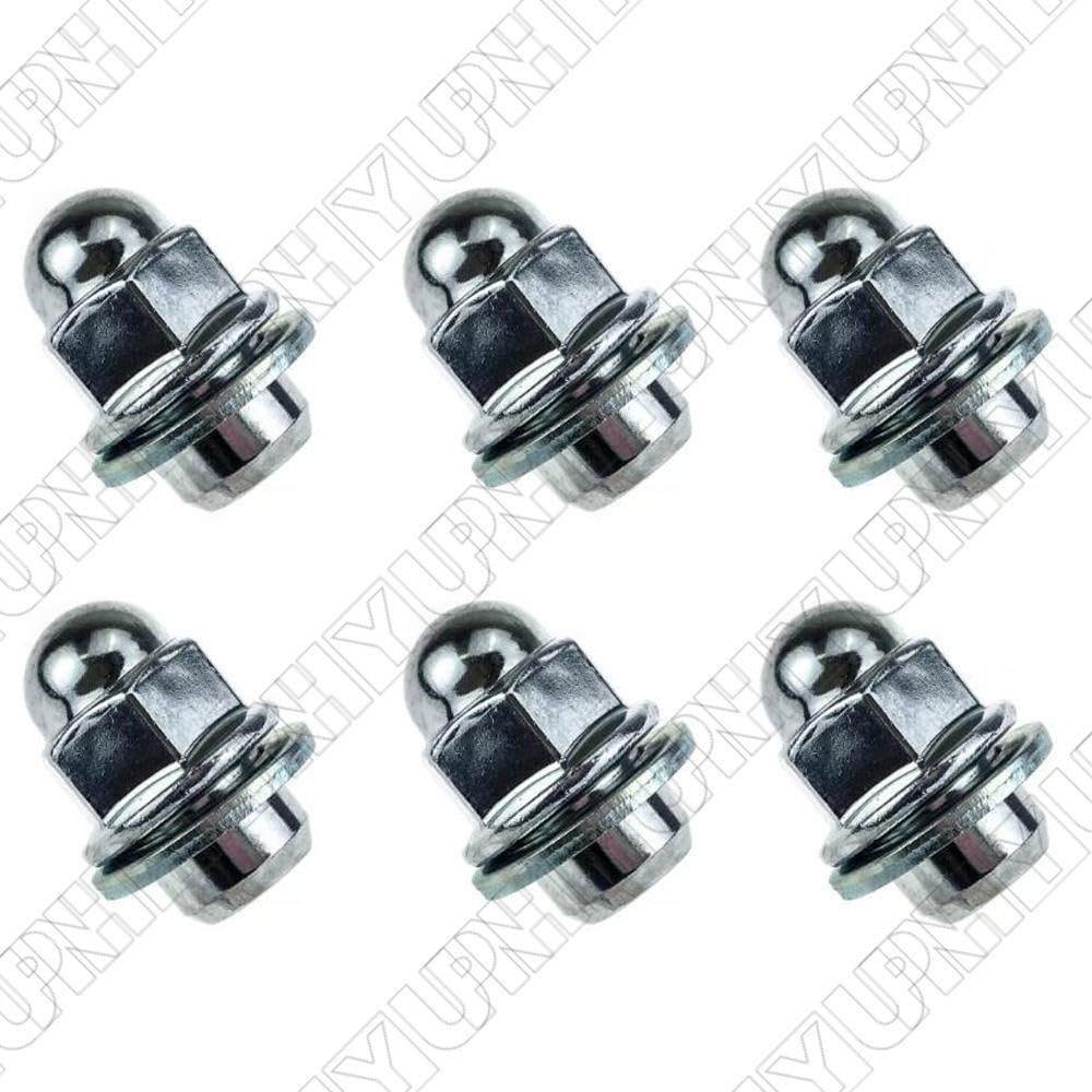 ya 8 8.24 baidi for Mitsubishi Eclipse Galant Lancer Montero for Outlander Wheel Lug Nuts Set of 6