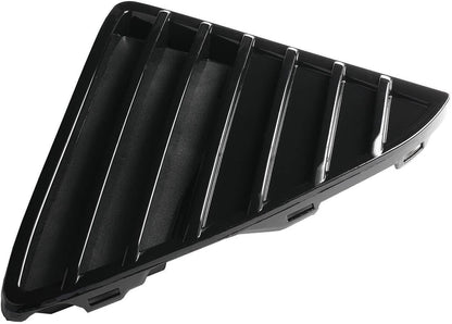 ya 4 8.10 Pack Gloss Black Front Bumper Lower Grille Protector for Ford Focus 2012 2013 2014