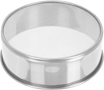 ya 14 9.20 baidi Beach Sand Sifter Manual Soil Strainer Stainless Steel Mesh S n Tool Sieve US-1