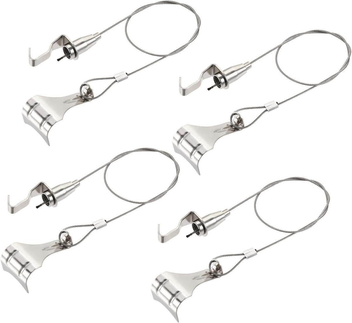 ya 26 10.21 baidi Picture Hanging Wire Kit, 4Set 0.5M Hanging Wire with Lar S-Hook Load 66 lbs