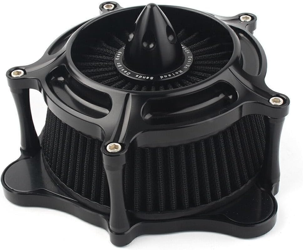 ya 5 8.24 baidi Motorcycle Air Intake Filter Cleaner Black For Harley Road Glide FLTR 2008-2016