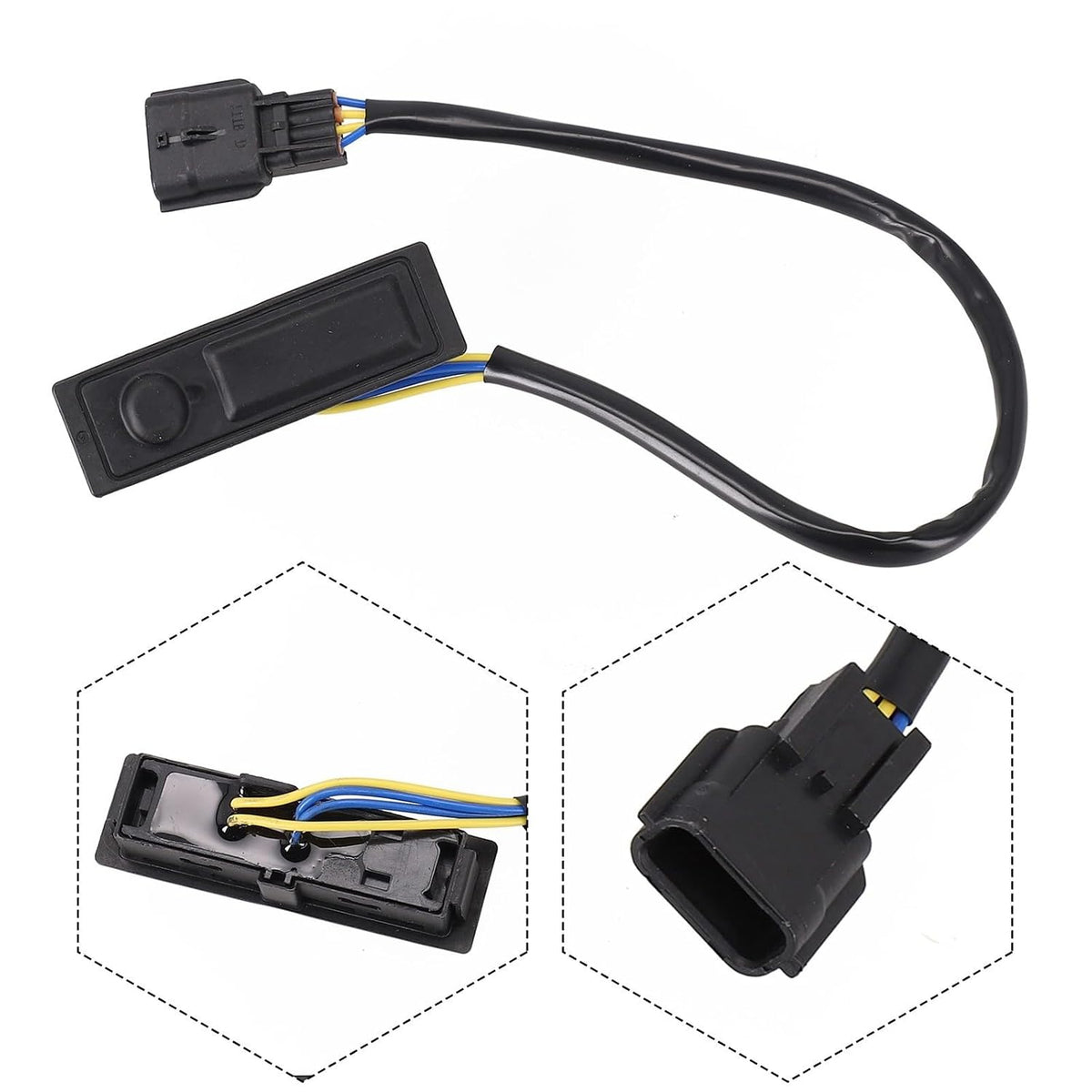 ya 23 10.7 baidi New Tailgate Boot Release Switch Button for for Nissan Qashqai Standard