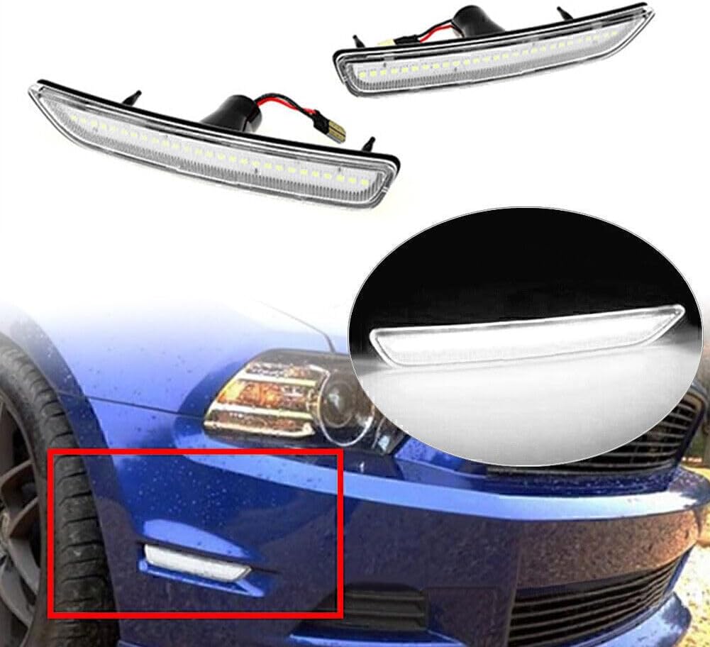 ya 14 9.20 zhengce Suitable for 2010-2014, 2013, 2012, and 2011 for Ford Mustang 2x car LED fr-1