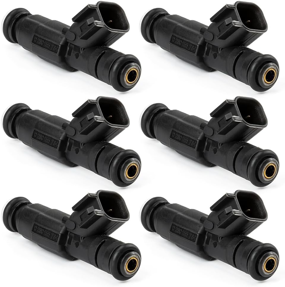 ya 10 9.16 baidi 6PCS 4-Hole Fuel Injectors For 1999-2004 for Jeep for Grand Cherokee for Wrangler 4.0L V6