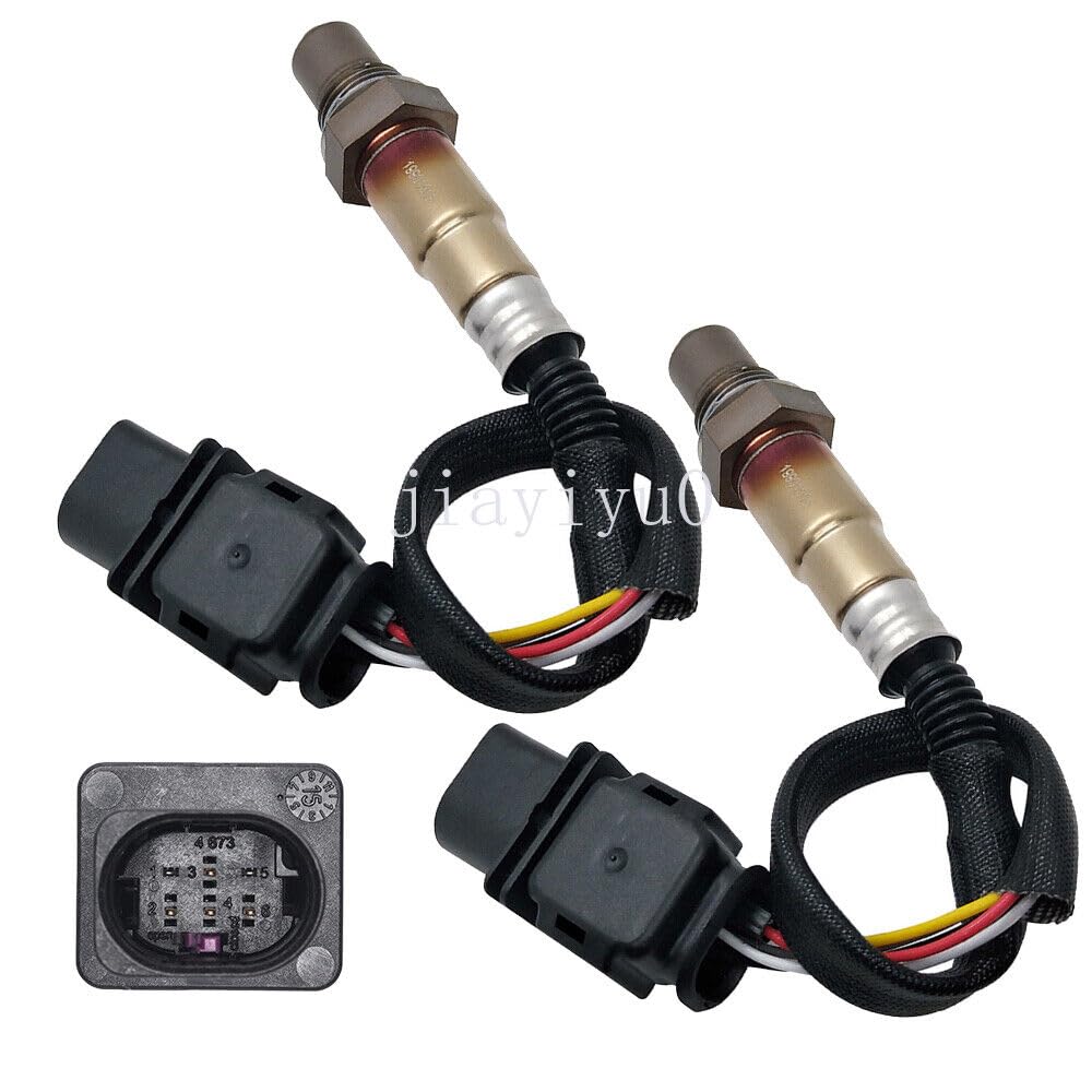 ya 4 8.8 2pcs Oxygen O2 Sensor Upper+Lower for 2007-2012 for Dodge for Ram 2500 for Ram 3500 L6 6.7L