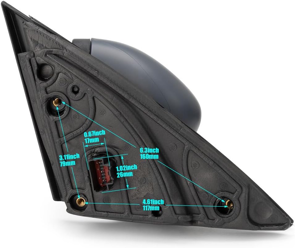 ya 11 9.14 baidiLeft Driver Side Mirror LJ6Z-17683-DA for Ford Escape 2020 2021 2022 2023 New
