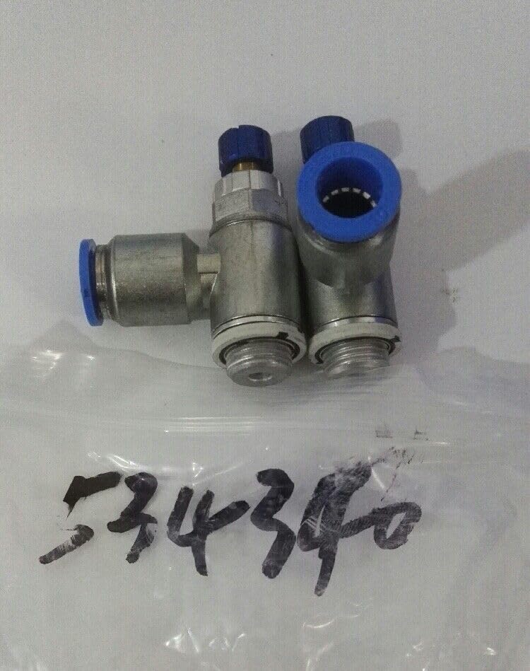 ya 16 10.20 baidi 1PC New One-Way Throttle Valve GRLA-1/4-QS-10-RS-D(534340) #W7-