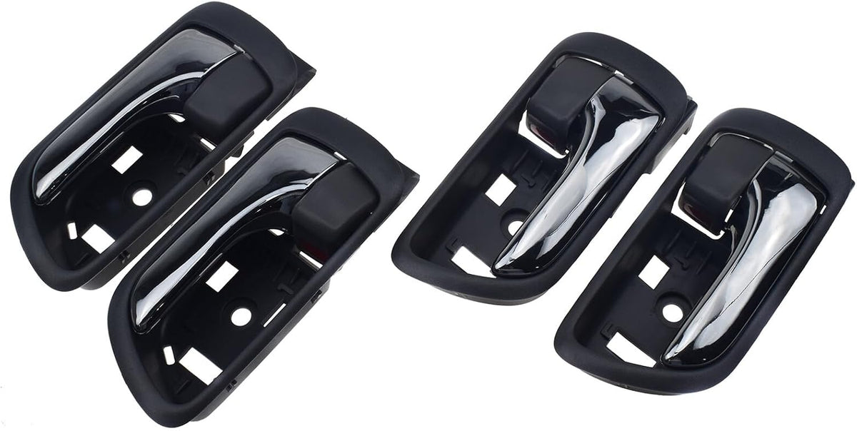 ya 4 8.14 69206-33030 Interior Door Handle Chrome 4-Piece Set for Toyota for Camry 2002-2006