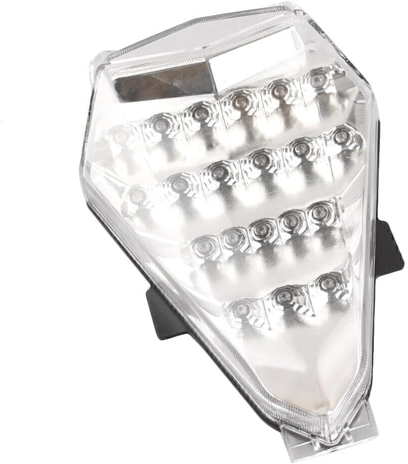ya 10 9.16 zhengce Clear Stop Tail light Brake Turn Signals Fit for Yamaha YZF R6 2006 2007
