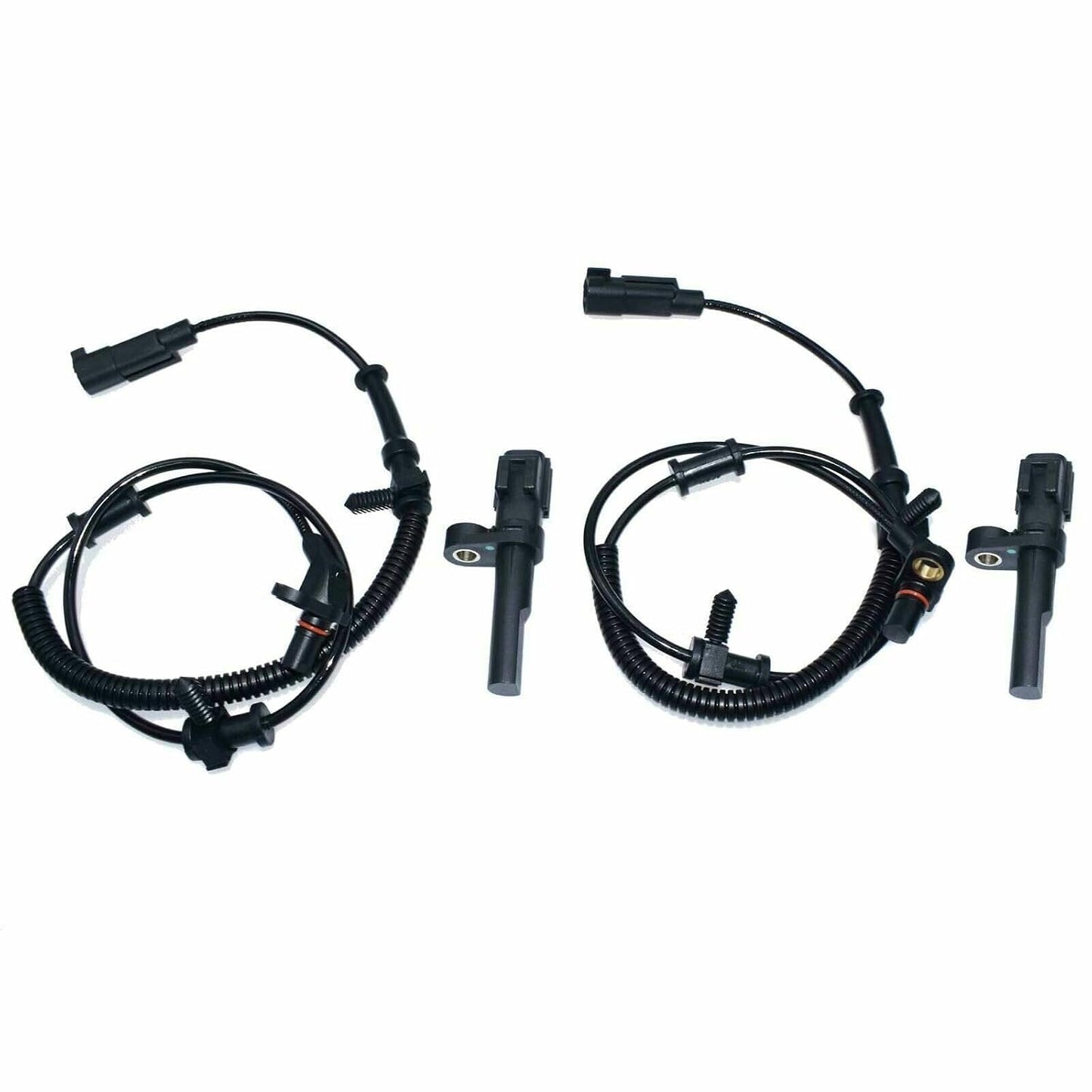 ya 4 8.8 4-Piece ABS Wheel Speed Sensor Front and Rear LH Right Grip Suitable for Dodge for Ram 1500 Pickup 2009-12