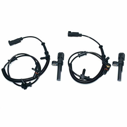 ya 4 8.8 4-Piece ABS Wheel Speed Sensor Front and Rear LH Right Grip Suitable for Dodge for Ram 1500 Pickup 2009-12