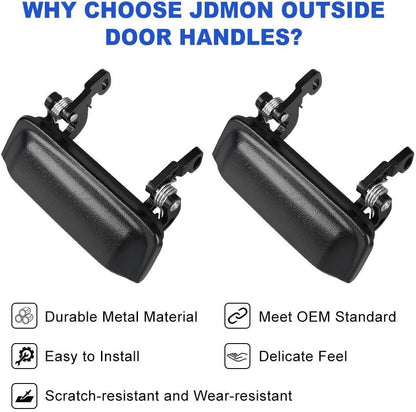 ya 10 9.16 baidi Metal Exterior Driver and Passenger Side Door Handle Set for 98-11 for Ford Ranger for Mazda -