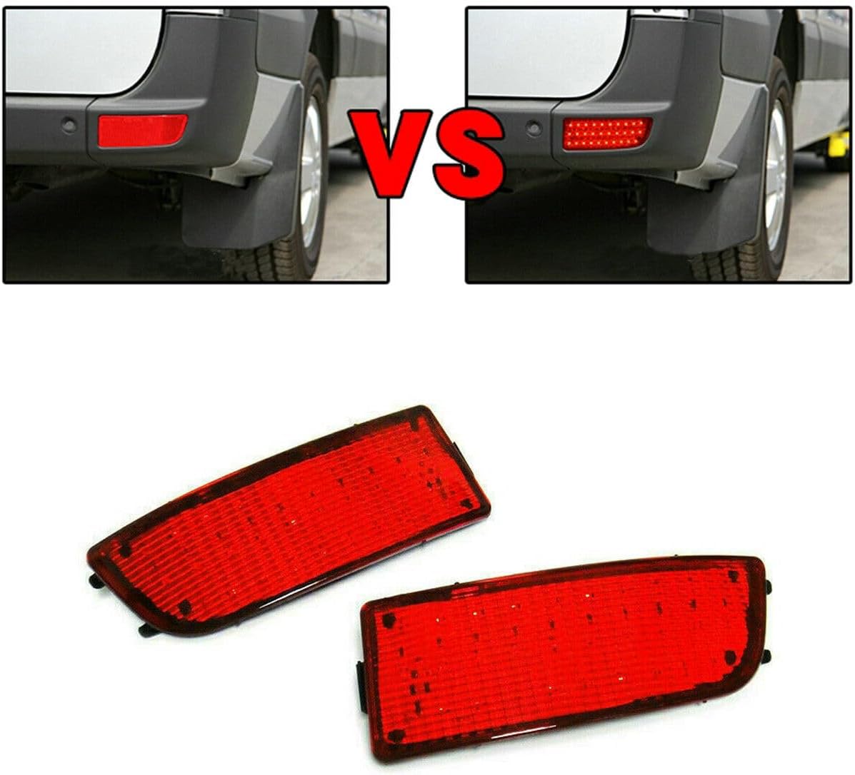 ya 14 9.20 zhengce Red LED Rear Bumper Reflector Brake Light for 07-2018 for Mercedes Sprinter-1