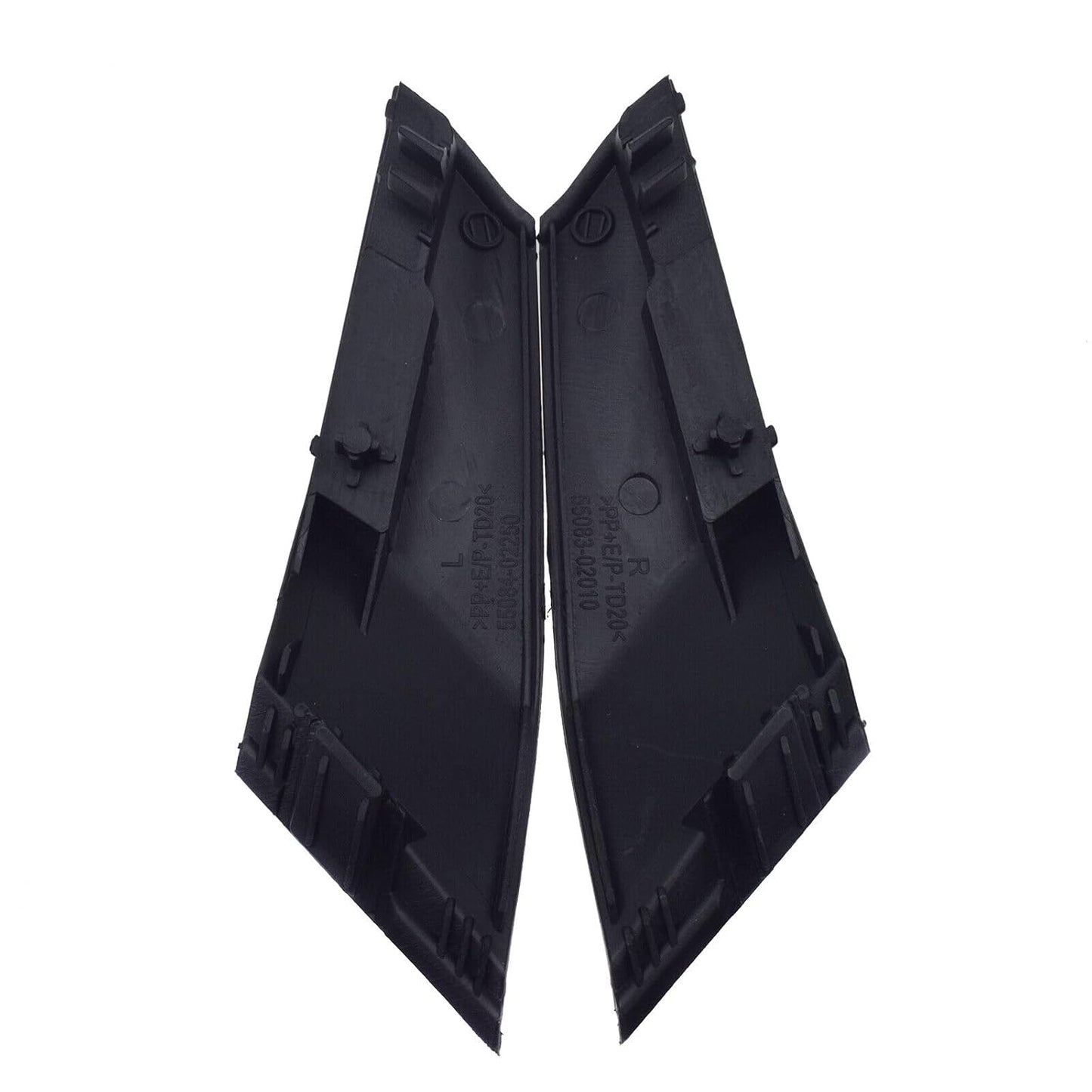ya 6 8.24 baidi 2-Piece for Toyota for Corolla 2014-19 Left and Right Cowl Protective Cover Extended 55083-02010