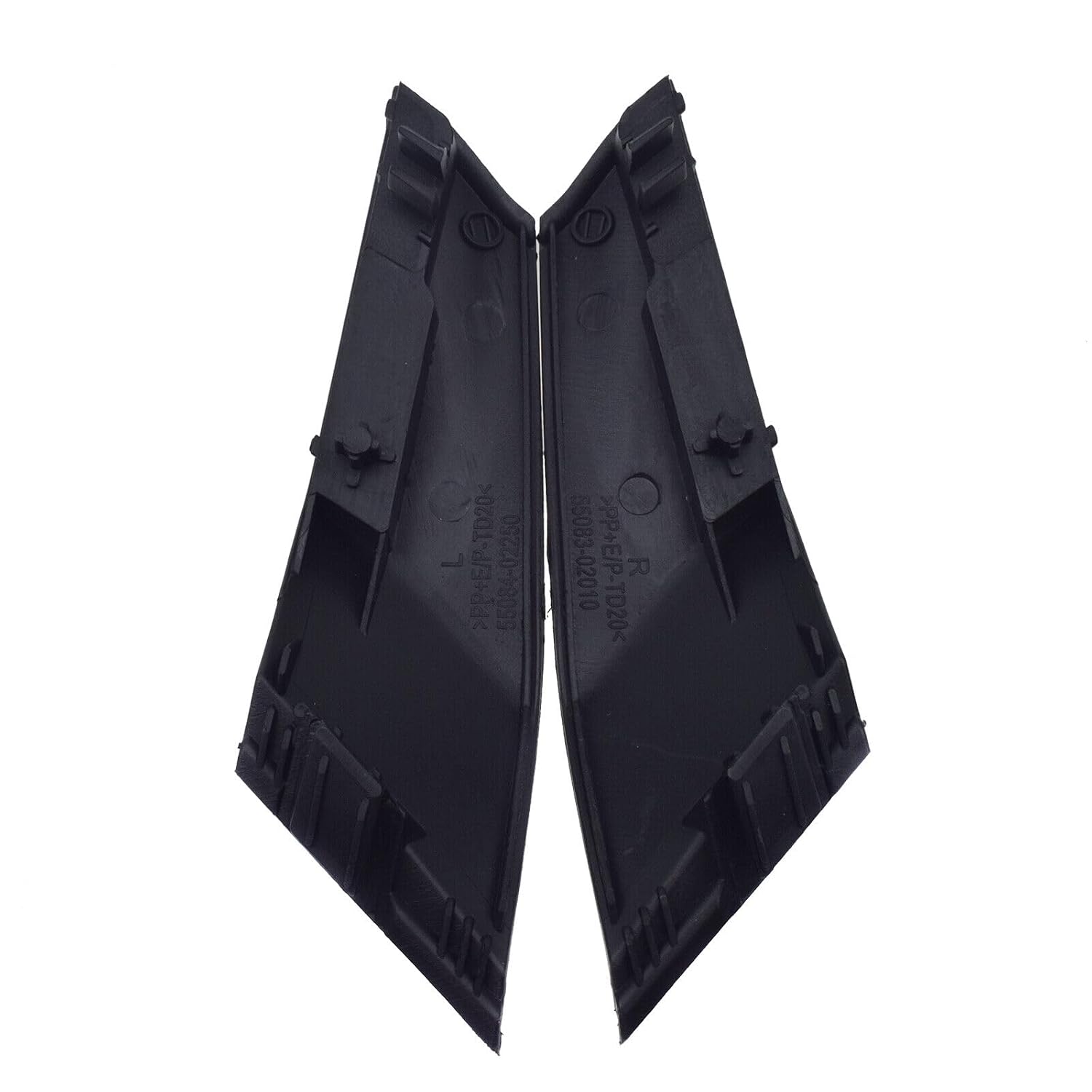 ya 6 8.24 baidi 2-Piece for Toyota for Corolla 2014-19 Left and Right Cowl Protective Cover Extended 55083-02010