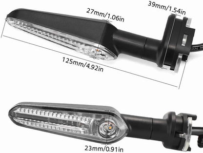 ya 7 8.24 baidi LED Rear Turn Signal Light Indicator Lamp for Yamaha YZF R6 R1 R1M R1S T-MAX 530