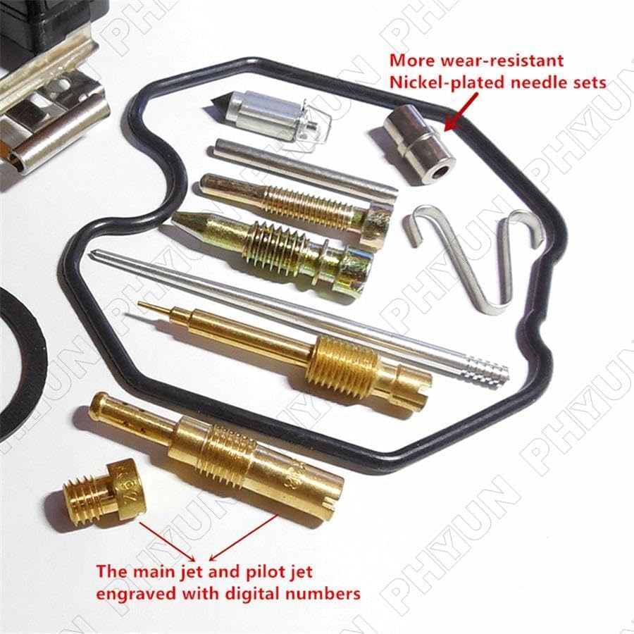 ya 13 9.15 baidi For CG250CC ATV Motorcycle PZ30 Carburetor Reapir Kit with Main Jet & Pilot Jet