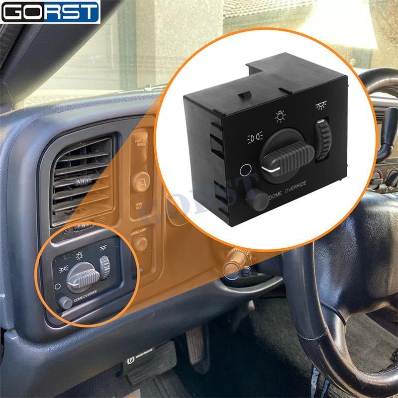 ya 4 8.8 Headlight Switch 15755595 for Chevrolet for Silverado 1500 2500 Tahoe Suburban for GMC 
