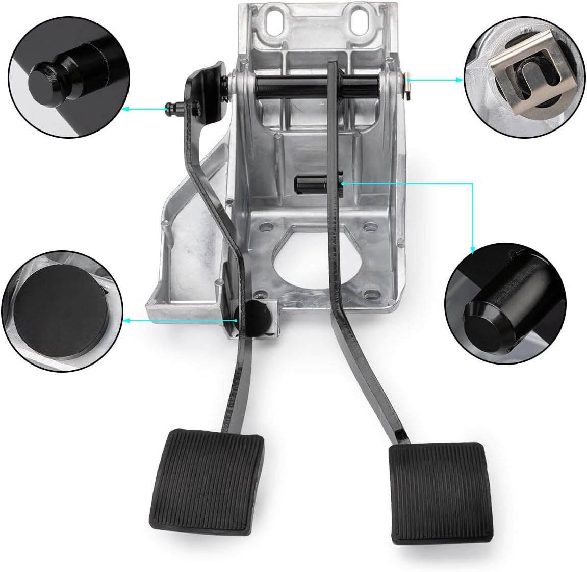 ya 11 9.14 baidi6L5Z2455BB Brake Clutch Pedal Bracket Mount Assembly for 1995-2006 for Ford Ranger