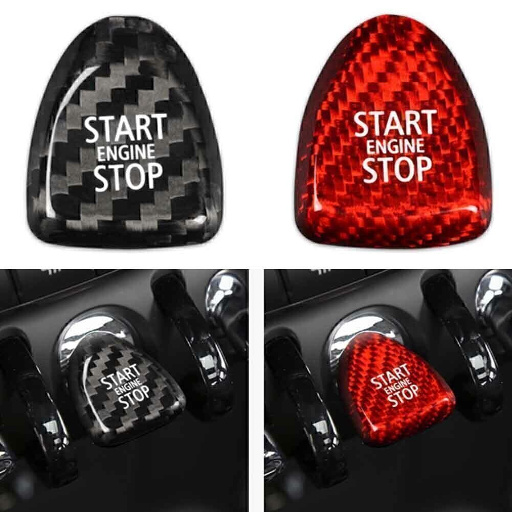 ya 6 8.24 baidi for BMW for Mini Cooper F Model F54 F55 F56 Carbon Fiber Keyless Start Button Cover