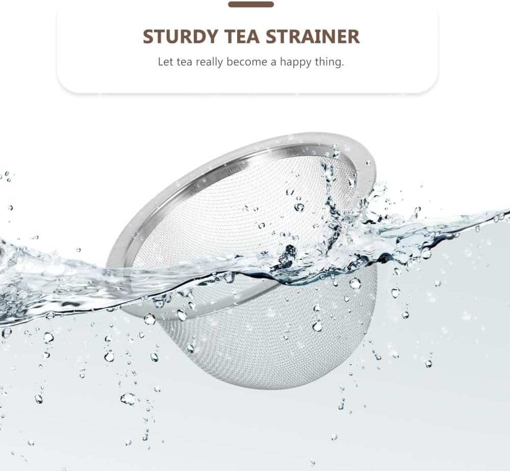 ya 14 9.20 baidi 8 Pcs Teapot Strainer Accessories Dad Metal Fine Mesh Infuser for-1