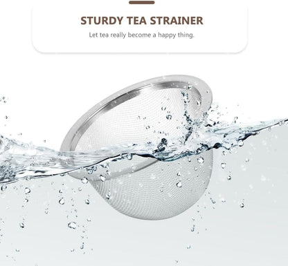 ya 14 9.20 baidi 8 Pcs Teapot Strainer Accessories Dad Metal Fine Mesh Infuser for-1