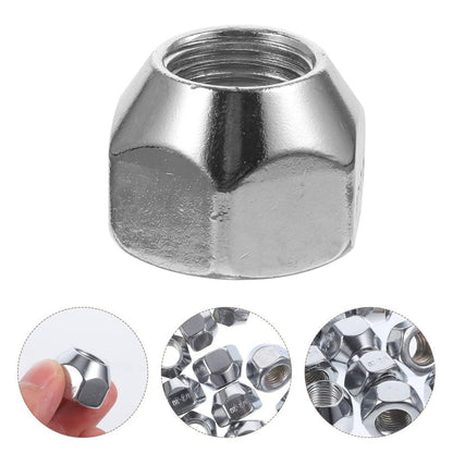 ya 13 9.15 baidi 10 Pcs Tire Nut Lug Nuts Set Closed End Locking Wheel for Trailer