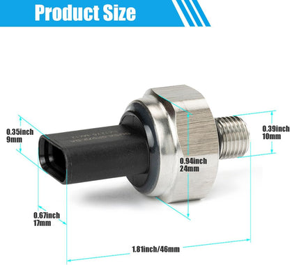 ya 11 9.14 baidiFuel Injector Pressure Sensor for Ford Focus Fusion for Mustang Taurus BU5Z-9F972-